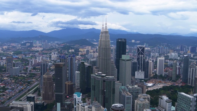 马来西亚吉隆坡市中心的景观视频素材