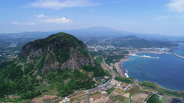 三班山/西浦浦，济州岛，韩国视频素材