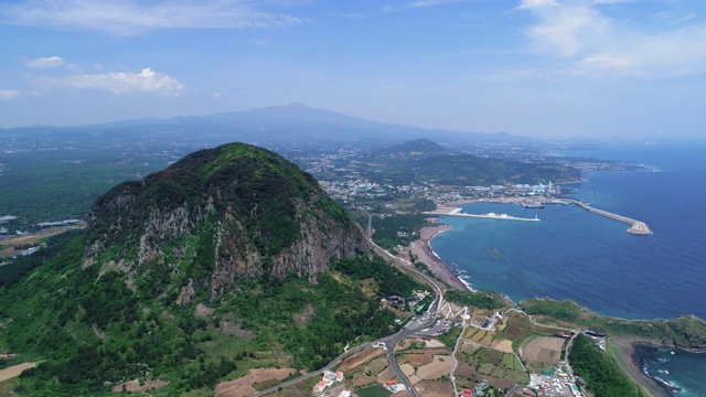 三班山/西浦浦，济州岛，韩国视频素材