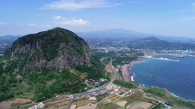 三班山/西浦浦，济州岛，韩国视频素材