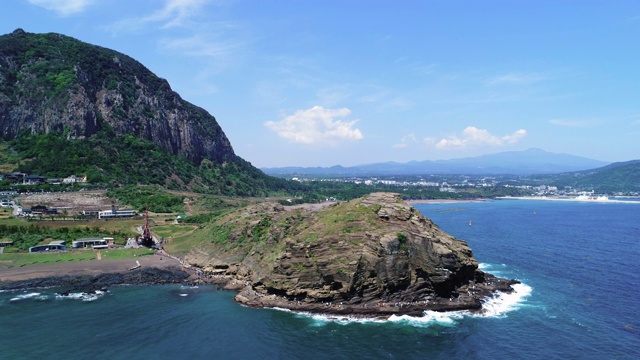 三班山和永美里海滩/西浦浦，济州岛，韩国视频素材