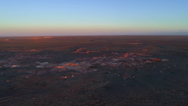 Coober Pedy Caravan公园南澳大利亚。视频素材