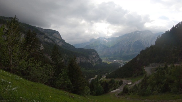 Kandersteg谷视频素材