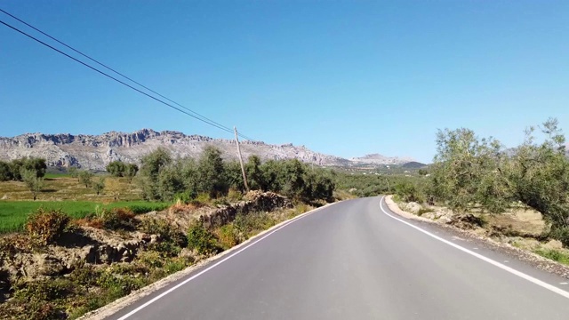 El Torcal de Antequera, Andalusia, Spain，在Antequera, Malaga省。视频素材