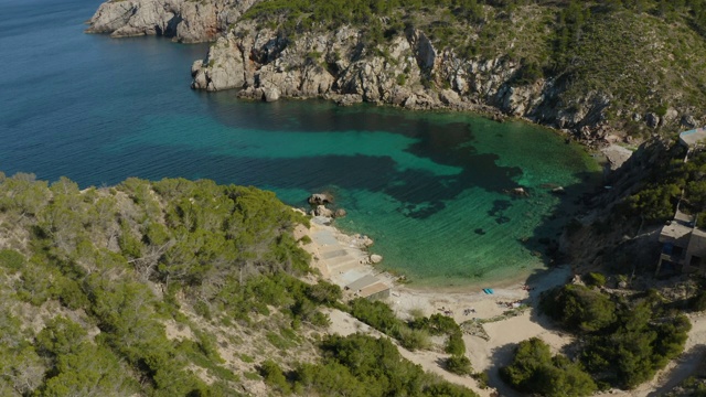 Cala d’en Serra -伊比沙岛，4K视频素材