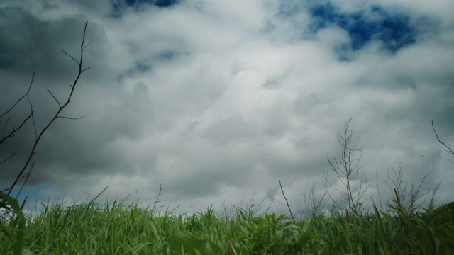 雨前的天空视频素材