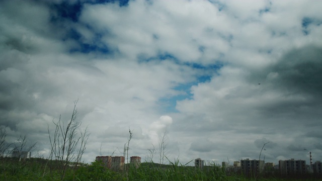 雨前的天空视频素材