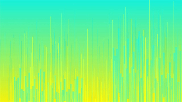 青黄抽象线条技术未来运动背景视频素材