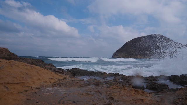 El Playazo海滩，西班牙海景。视频素材