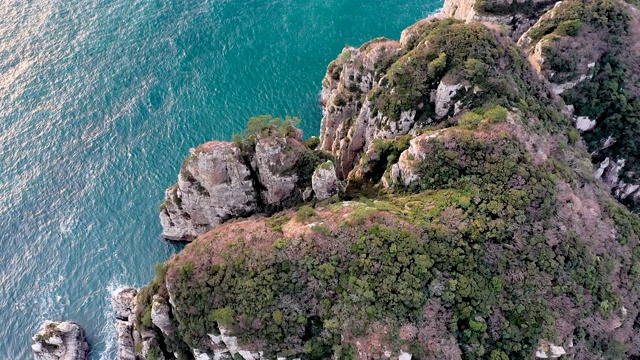 Haegeumgang岛和hallyeohaessang国家公园/景祥南道大济寺，韩国视频素材