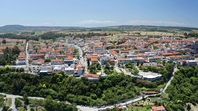 在希腊Halkidiki, Kalithea，令人惊叹的海滩上的绿松石海。视频素材