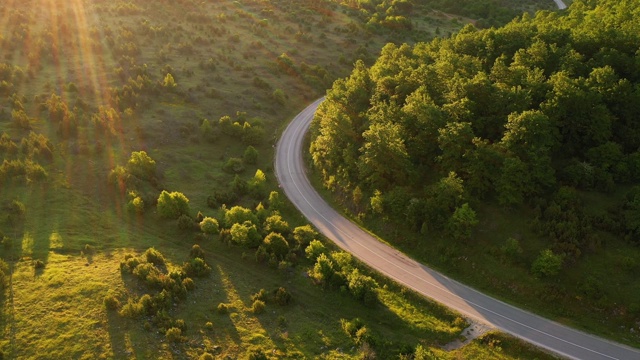 公路旅行视频素材