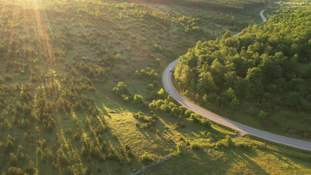 公路旅行视频素材