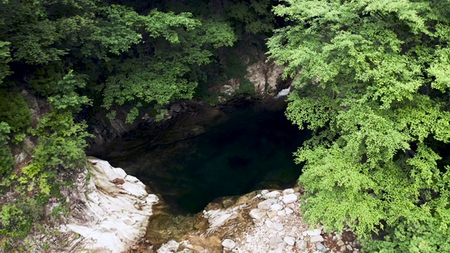 山溪/加平郡，京畿道，韩国视频素材