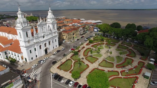 圣母大教堂，Belém, Pará，巴西视频素材