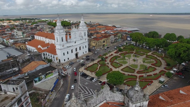 圣母大教堂，Belém, Pará，巴西视频素材