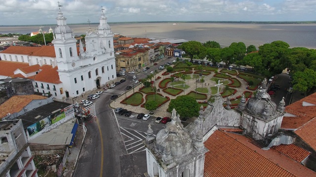 圣母大教堂，Belém, Pará，巴西视频素材