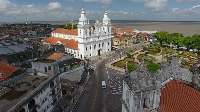 圣母大教堂，Belém, Pará，巴西视频素材