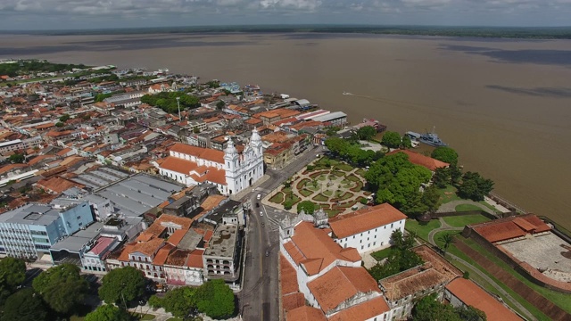 圣母大教堂，Belém, Pará，巴西视频素材