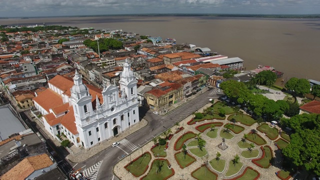 圣母大教堂，Belém, Pará，巴西视频素材