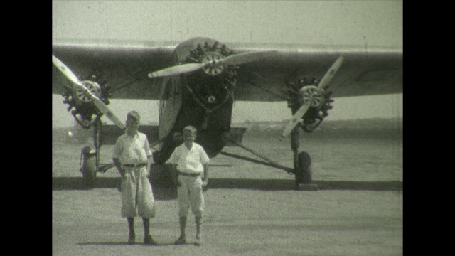 1929年的今天，密苏里州圣路易斯的兰伯特机场视频下载