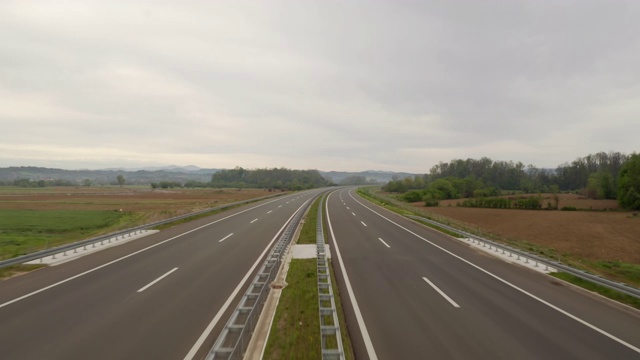 空的高速公路视频素材