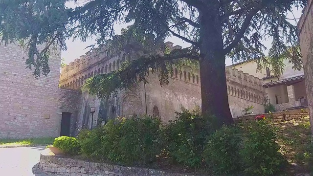 斯佩罗的克拉丽瑟修道院视频素材