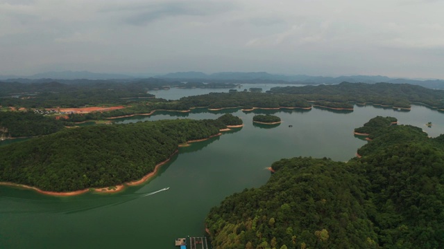 江西省九江市西海岛风景区视频素材