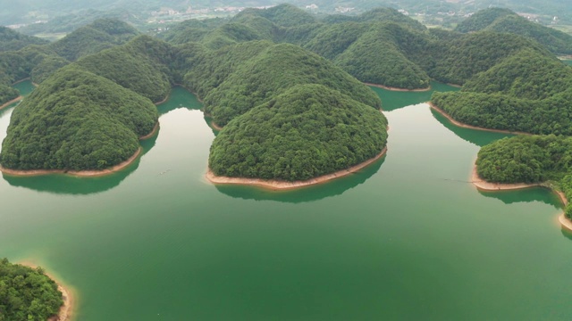 江西省九江市西海岛风景区视频素材