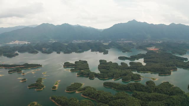 江西省九江市西海岛风景区视频素材