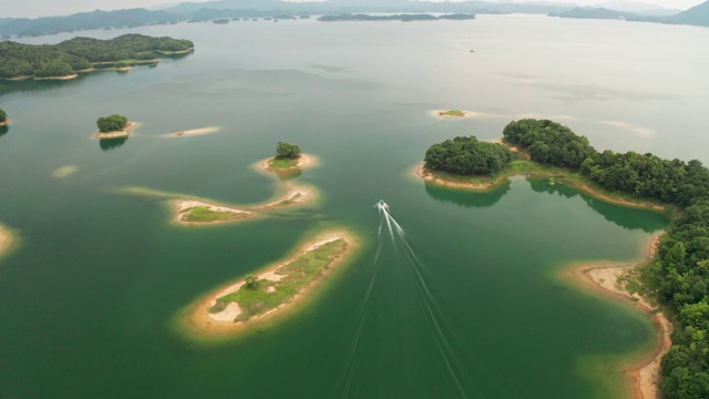 江西省九江市西海岛风景区视频素材