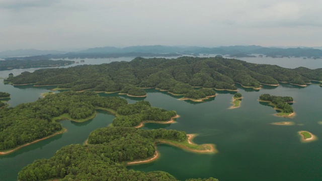 江西省九江市西海岛风景区视频素材