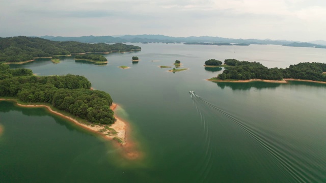 江西省九江市西海岛风景区视频素材