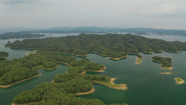 江西省九江市西海岛风景区视频素材