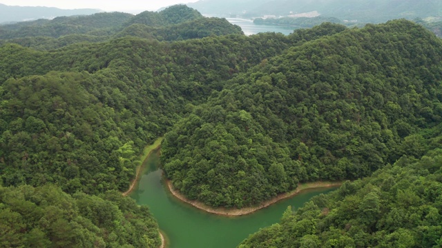 江西省九江市西海岛风景区视频素材