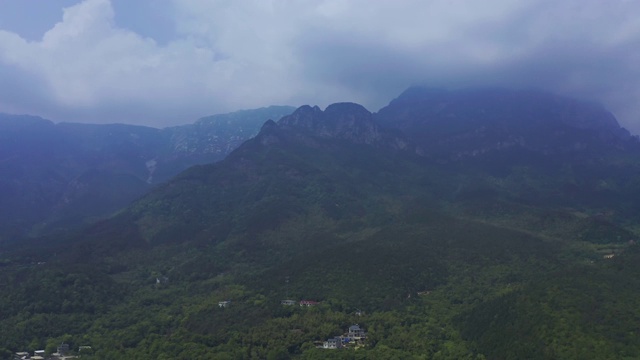 中国江西省庐山五老峰风光视频素材