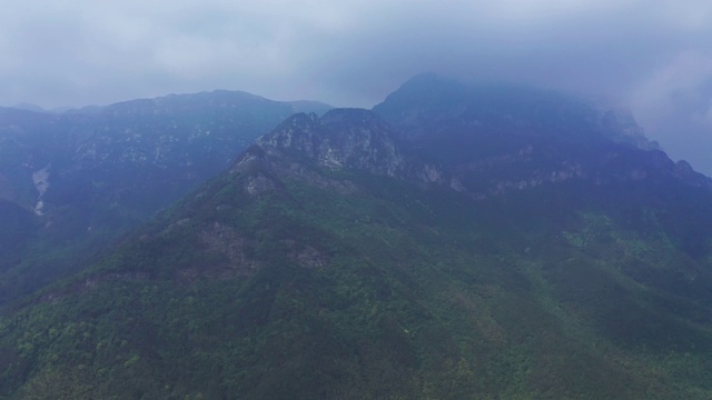 中国江西省庐山五老峰风光视频素材