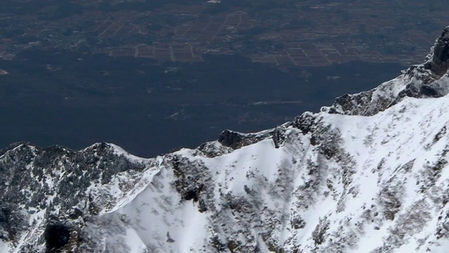 日本，长野，天田山视频素材