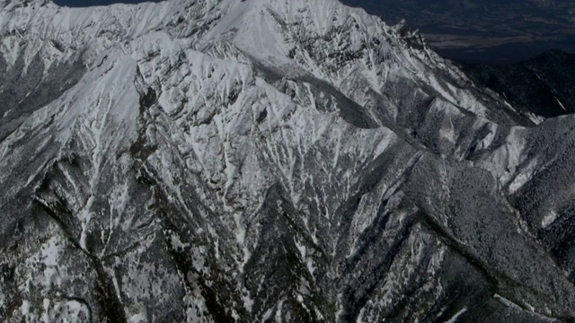 日本，长野，天田山视频素材