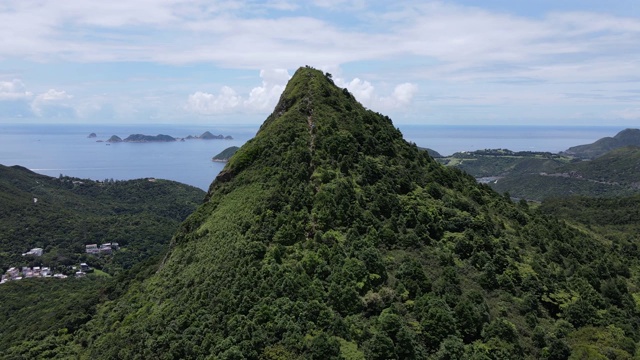 香港清水湾郊野公园高空帆船峰、尖峰视频下载