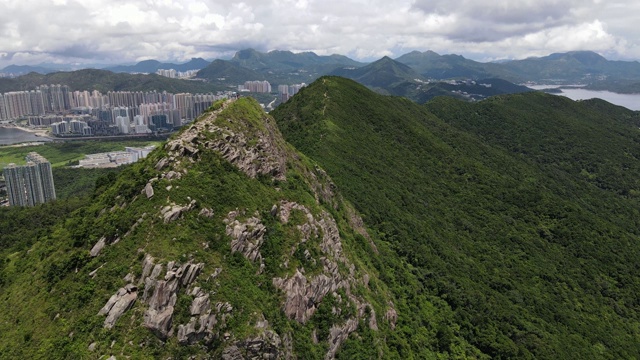 香港清水湾郊野公园高空帆船峰、尖峰视频素材