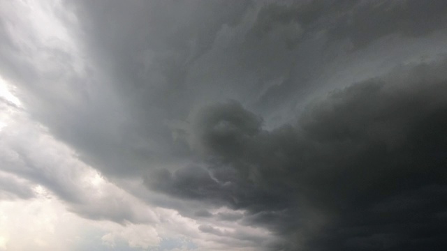 雨季天空时间实验室视频视频素材