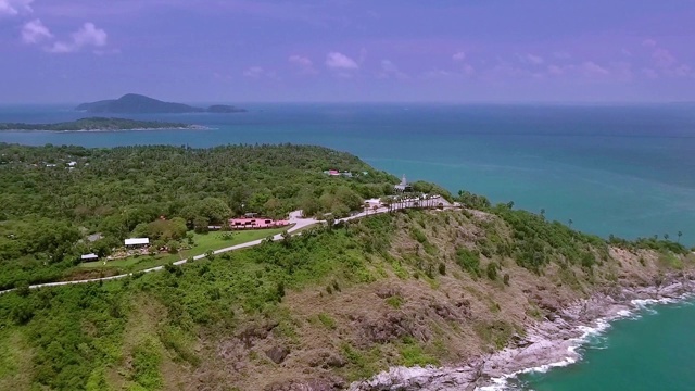 热带岛屿空中视频素材