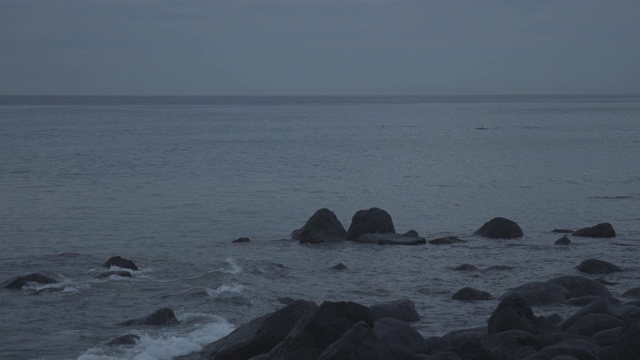 海景/济州岛，韩国视频素材