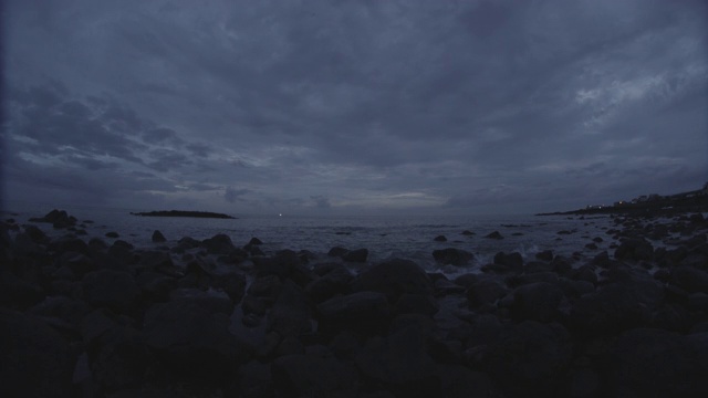 海景/济州岛，韩国视频素材