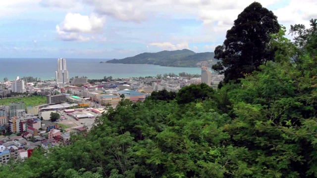 普吉岛空中城市。泰国视频素材