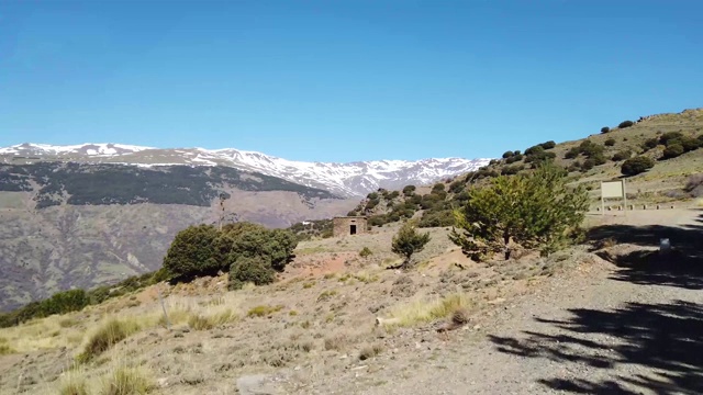 Capileira在La Alpujarra Granadina，塞拉内华达，西班牙。视频素材