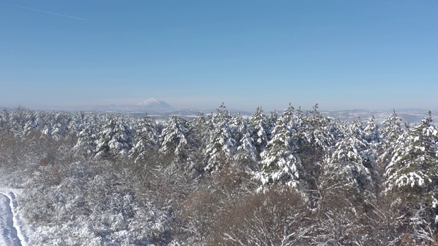 Rtanj山由1月晴天4K视频视频素材