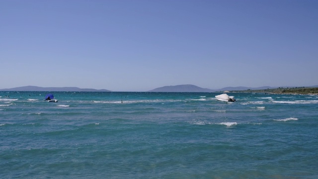 海浪与天空视频素材