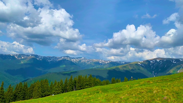 夏天山视频素材